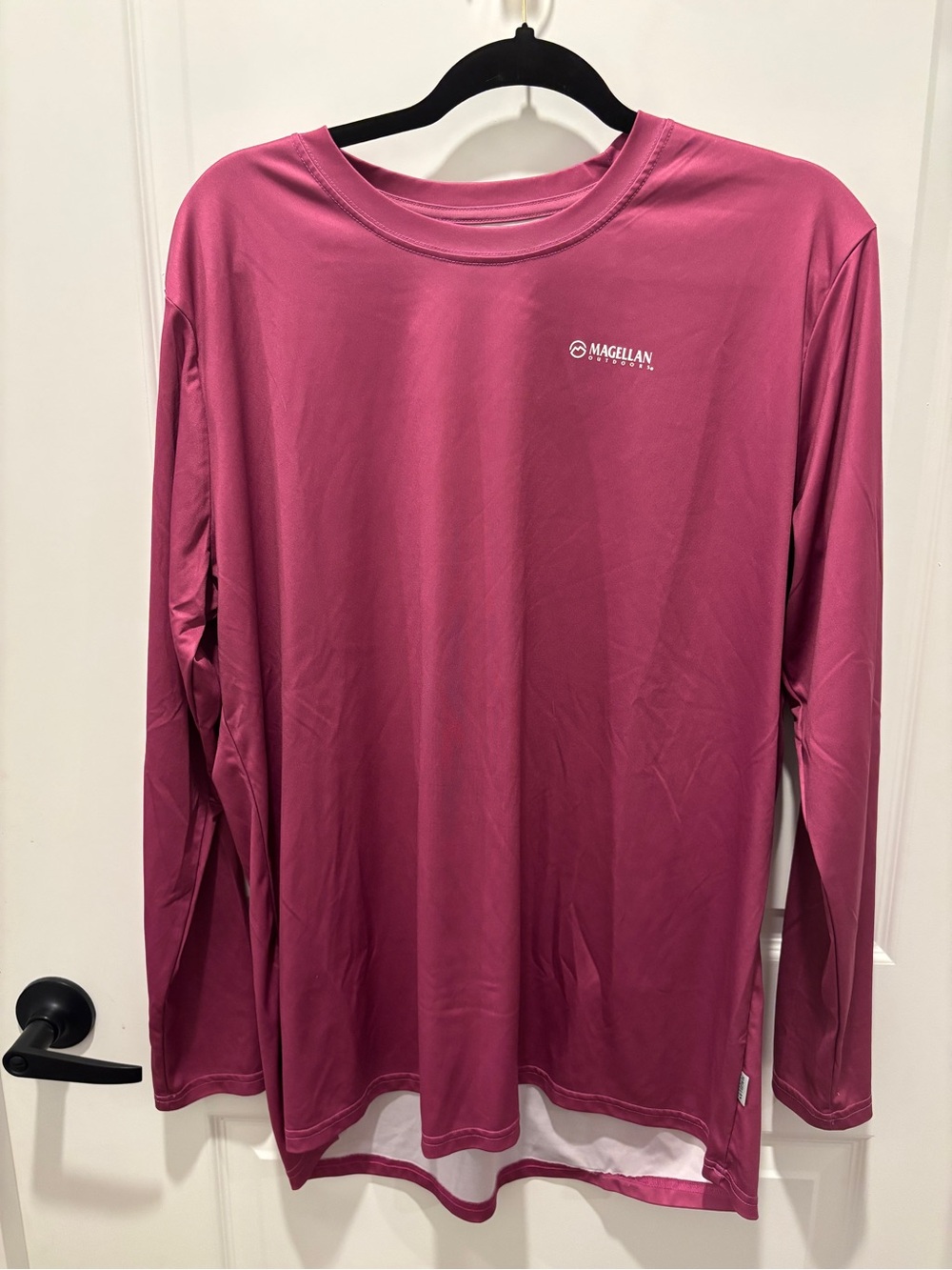 Magellan Outdoors Women's Long-Sleeve Swim Top - Raspberry